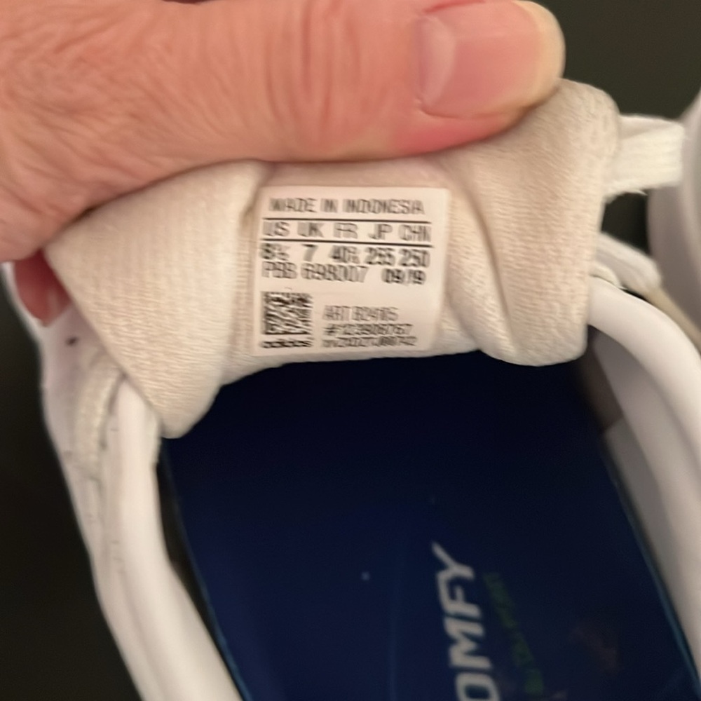 Addidas Stan Smith Tennis Shoes white with green trim size 8.5M - Picture 3 of 6